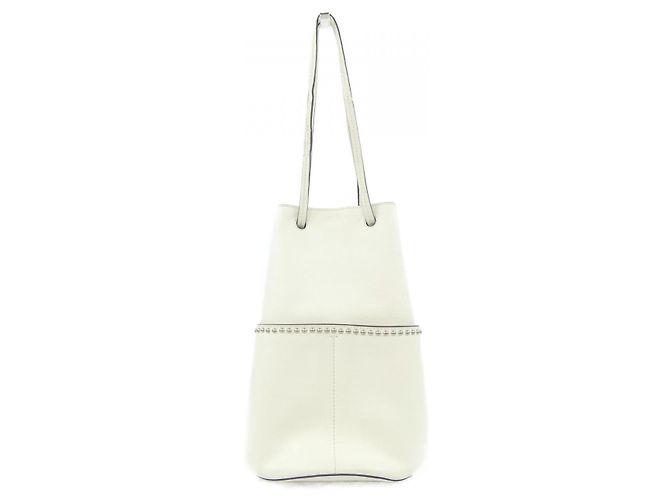 Autre Marque Bolsa J&M DAVIDSON DAISY WITH STUDS Branco