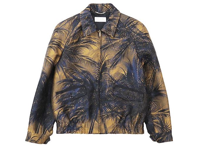 Yves Saint Laurent Chaqueta de jacquard botánico Saint Laurent Paris Multicolor 