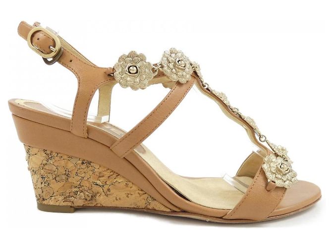 Timeless Sandali Chanel Marrone