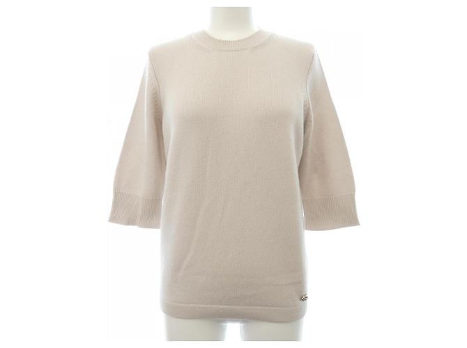 Timeless Chanel Kaschmir-Strick Beige