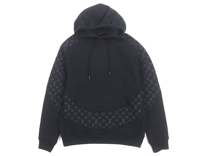 Moletom de algodão Louis Vuitton Preto