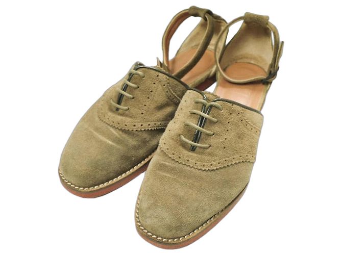 Autre Marque PLUSON SHOE SUPPLY Chaussures 2way en daim Marron