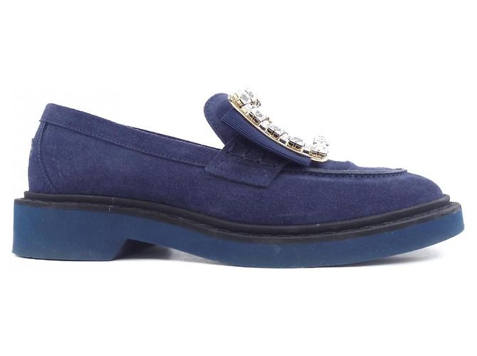 Sapatos Roger Vivier Azul Azul marinho