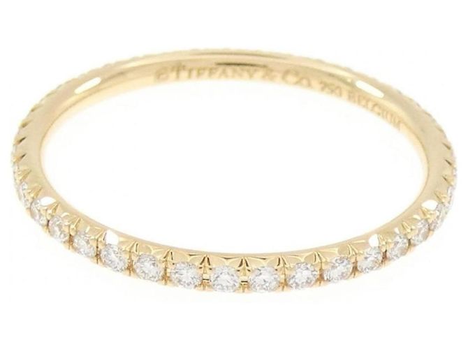 Tiffany & Co Anillo de alianza Tiffany Metro con diamante