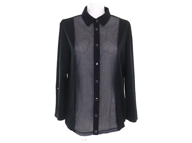 Autre Marque Camicia a maniche lunghe LEONARD SPORT Nero