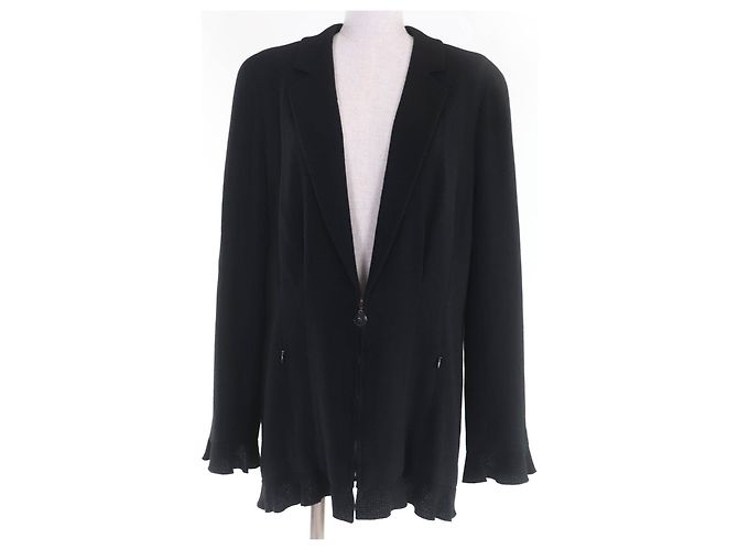 Timeless Giacca di lana Chanel Nero