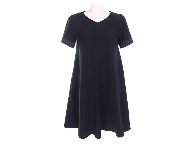 Emporio Armani Kleid Blau Marineblau