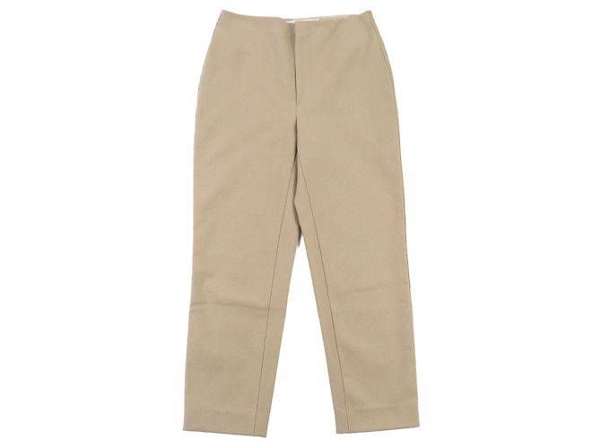 Christian Dior Baumwoll-Stretch-Hose Beige