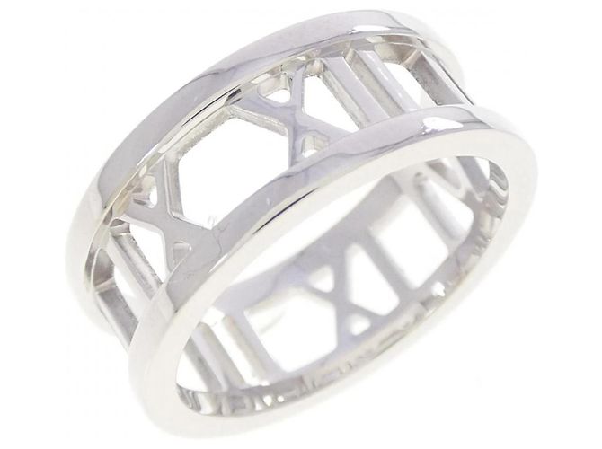 Tiffany & Co Tiffany Atlas Ring aus 18K Weißgold Golden