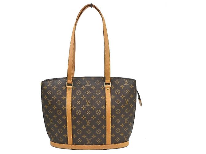 Bolsa Louis Vuitton Babylone em Canvas Monogram Marrom