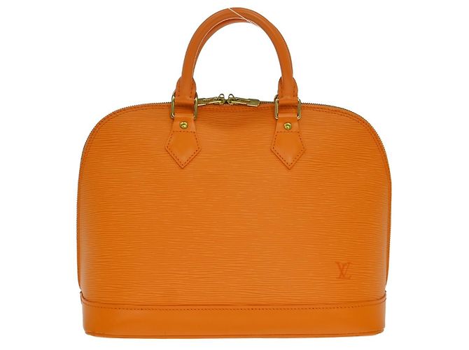 Louis Vuitton Alma Epi Leather PM Laranja