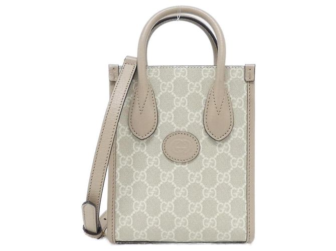 Gucci 671623 UULBT Sac à main Blanc Beige