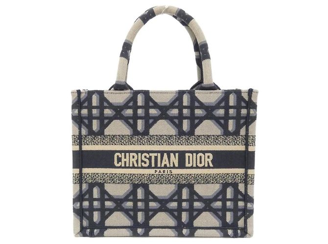 Bolsa Christian Dior Book Tote Small Azul