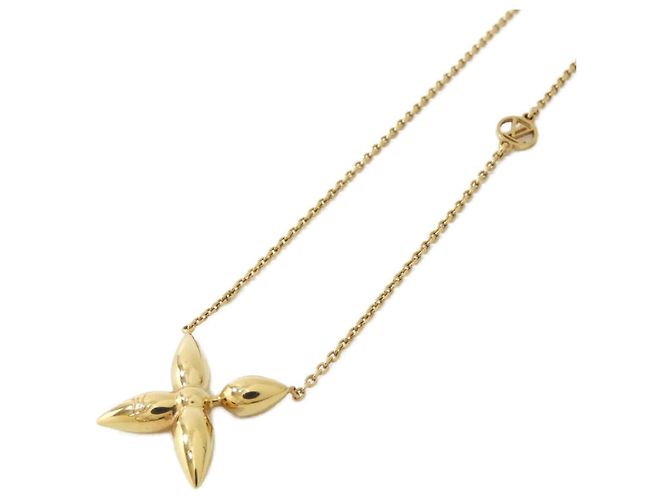 Louis Vuitton Collier Louisette Necklace D'oro