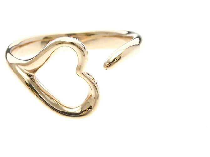 Anello Tiffany & Co. Elsa Peretti Open Heart 18K Oro Rosa Mini D'oro