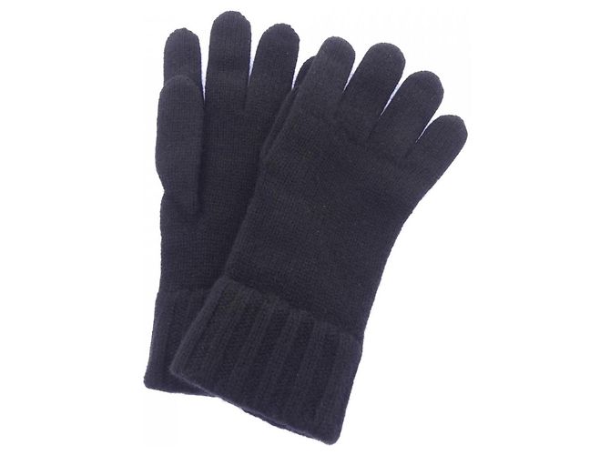 Hermès Hermes H-loop H252021G Warm Black Cashmere Gloves