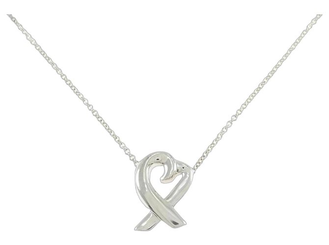 Tiffany & Co Collana piccola Tiffany Loving Heart Argento