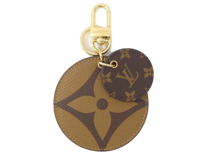 Louis Vuitton Monogram Porte Clés Illustré Chaveiro Marrom