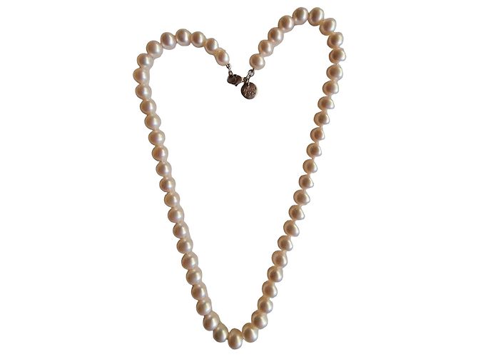 Tiffany & Co. Collana di perle Ziegfeld, 47 cm Bianco