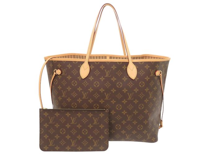 Bolso Louis Vuitton Neverfull GM Castaño Monograma