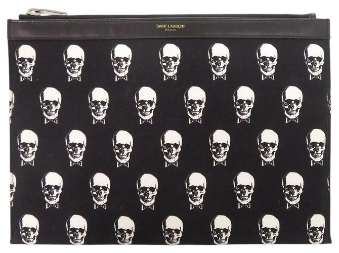 Pochette noire Yves Saint Laurent