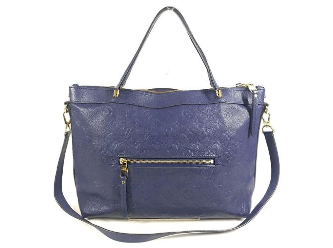 Sac cabas Louis Vuitton Monogram Empreinte Bastille MM Violet