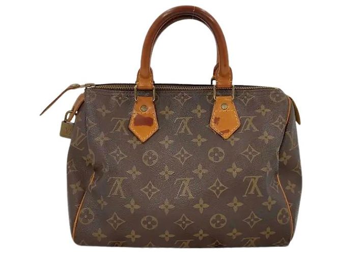 Bolsa Louis Vuitton Speedy Monogram Canvas 25 Marrom