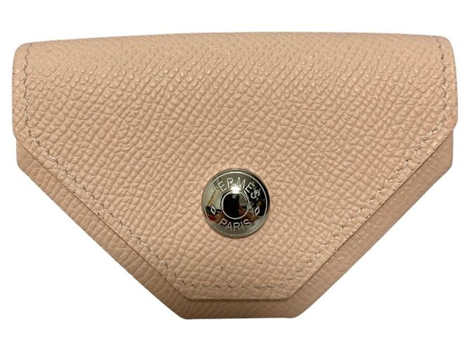 Hermès Monedero HERMES Le Vingt-Quatre en Rose Eglantine Rosa