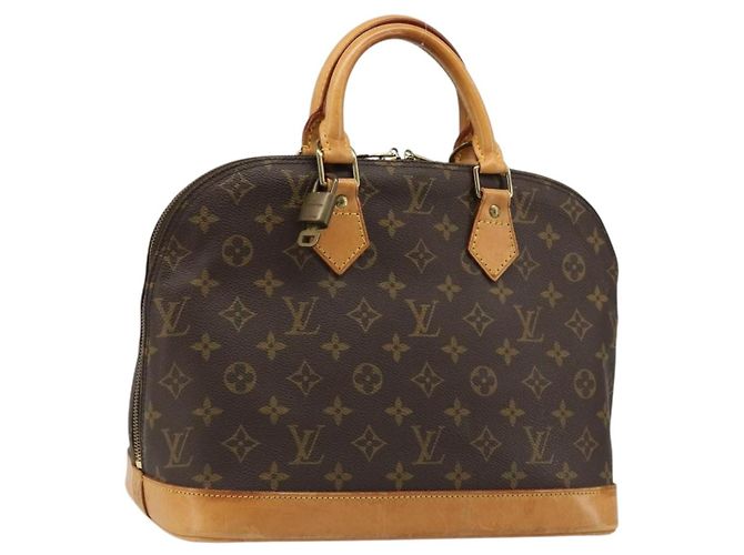LOUIS VUITTON Bolsa Monogram Alma M51130 LV Auth 185700A Monograma