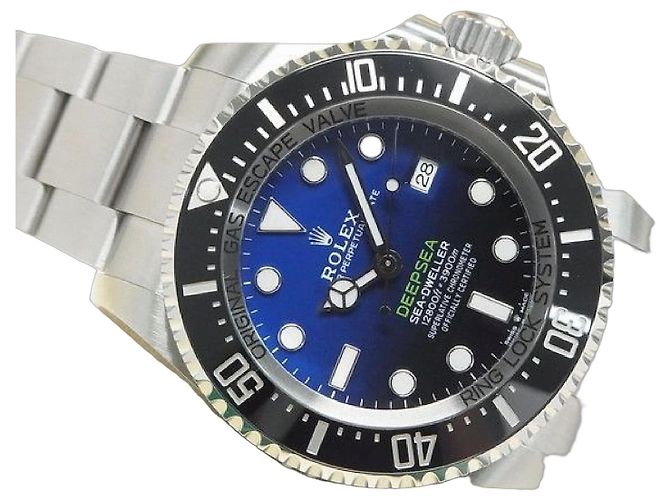 ROLEX Sea-Dweller Deepsea D blue 126660 '18 purchased Mens Silvery