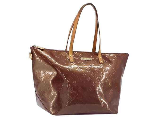 LOUIS VUITTON Sac cabas Monogram Vernis Bellevue GM Violet M93588 LV Auth BA13461