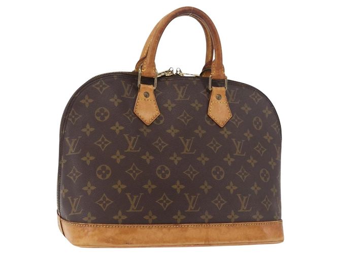 LOUIS VUITTON Bolsa Monogram Alma M51130 LV Auth 187759 Monograma