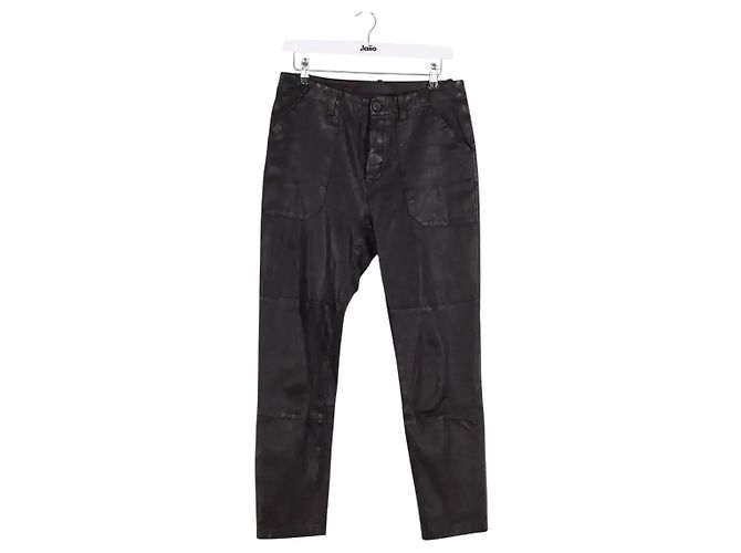 Autre Marque Braune gerade Hose