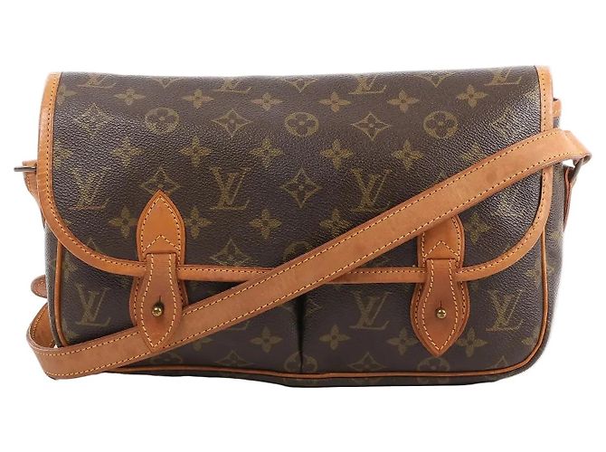 Gibeciere Borsa a tracolla Louis Vuitton Gibecière MM Monogram Canvas Marrone M42247
