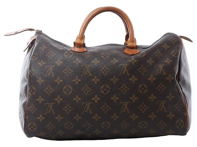 Borsa Louis Vuitton Speedy 35 Monogram Canvas Marrone M41524