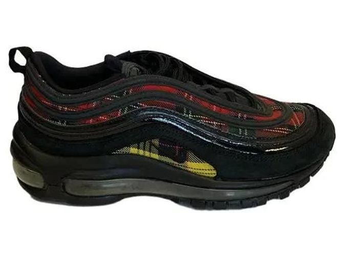 Nike Air Max 97 Tartan Noir Rouge Jaune
