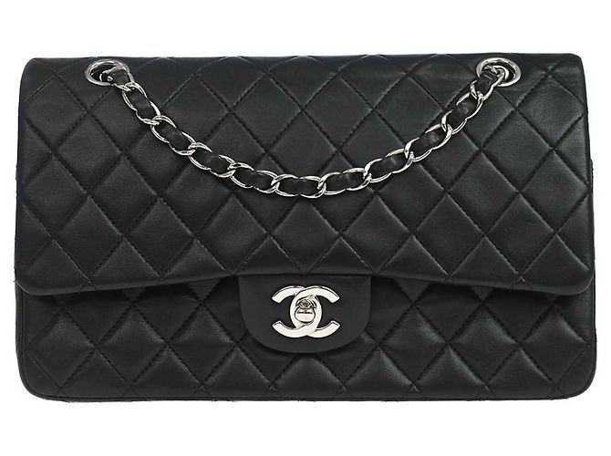 Chanel Timeless - Borsa Classic Double Flap in Pelle medium Nero