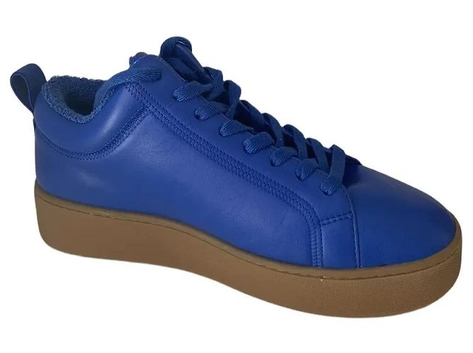 Bottega Veneta Quilt Sneakers Basse Blu