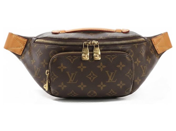 Bumbag Louis Vuitton Riñonera Rush Monogram Canvas Castaño Monograma