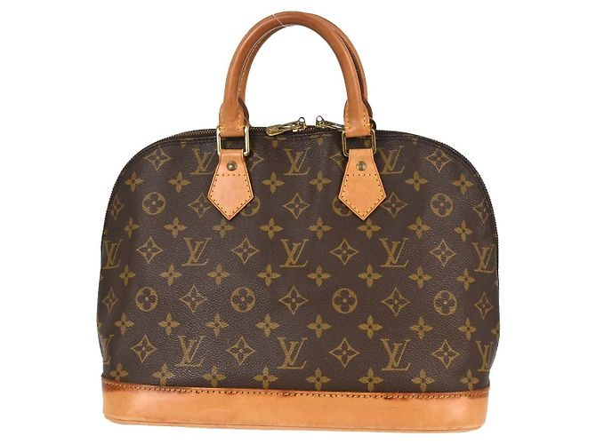 Louis Vuitton Alma Monogram Canvas PM Marrom