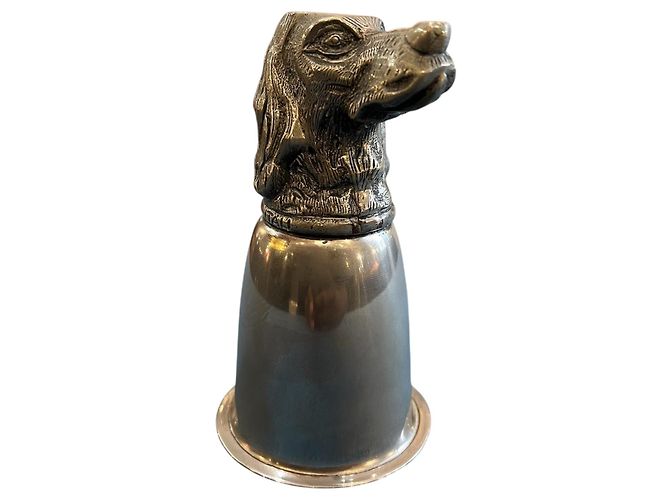 Gucci Silver Dog Head Cup