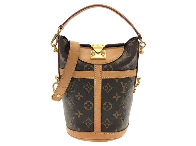 Bolsa Duffle Monogram Louis Vuitton Marrom