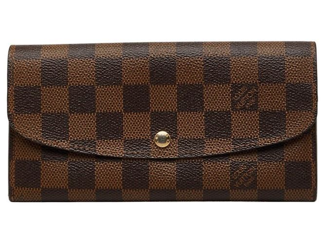 Portafoglio Damier Louis Vuitton Marrone Damier ebene