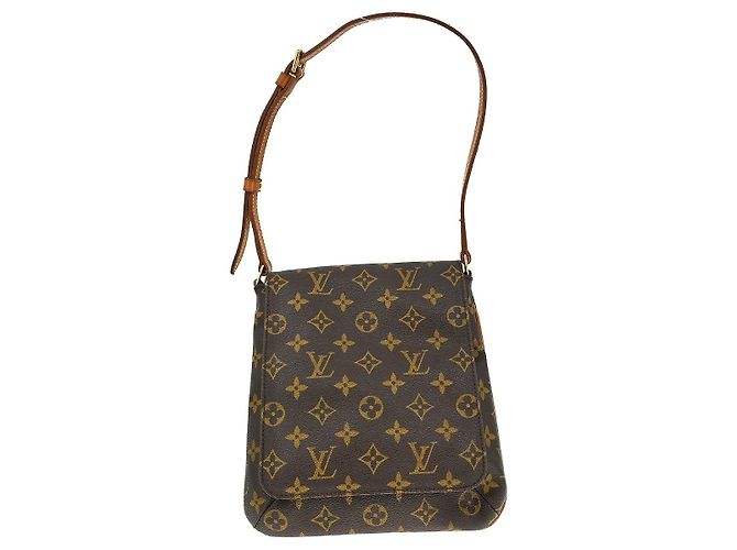 Borsa Musette Salsa Louis Vuitton in Canvas Monogram PM Marrone