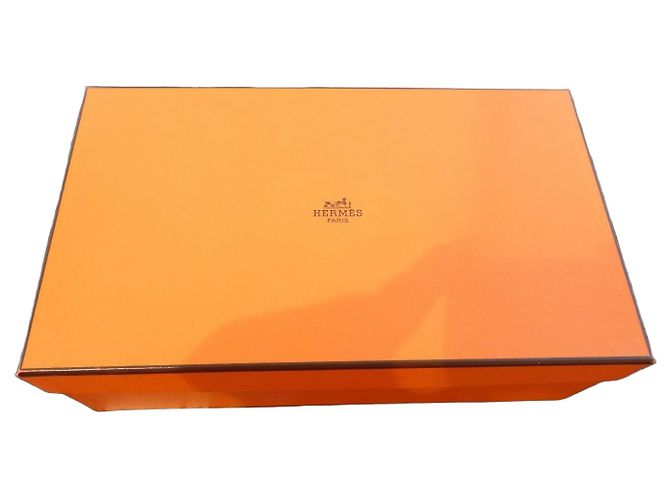Hermès Kelly Pochette Orange Gift Box No. 31