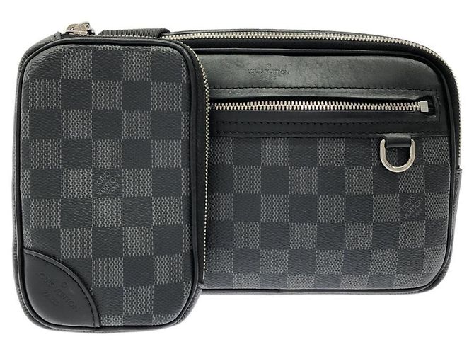 Borsa a tracolla Louis Vuitton Damier Graphite Scott Damier ebene