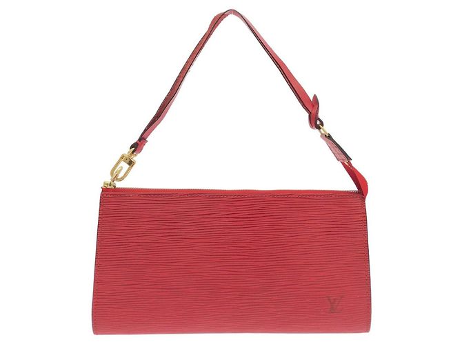 Louis Vuitton Epi Pochette Accessoires Rot
