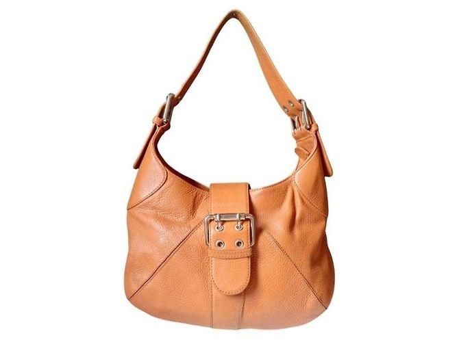Furla Borsa Hobo in Pelle Tan Marrone