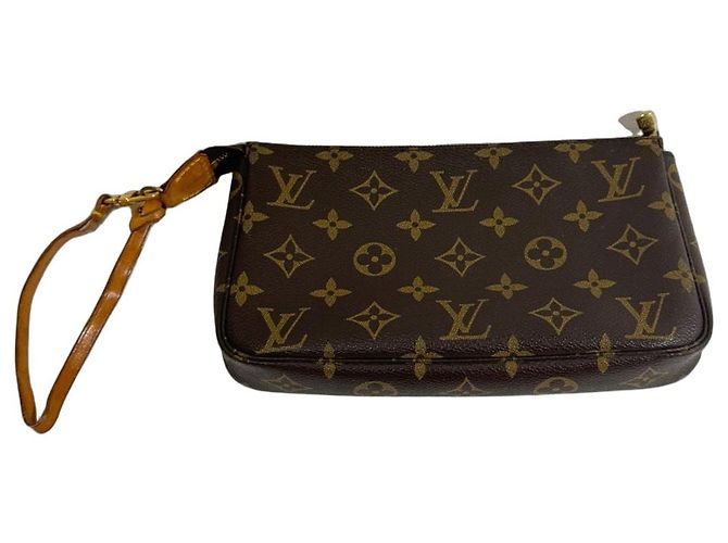 Louis Vuitton Pochette Accessoire GM Monogram Marron Marron clair