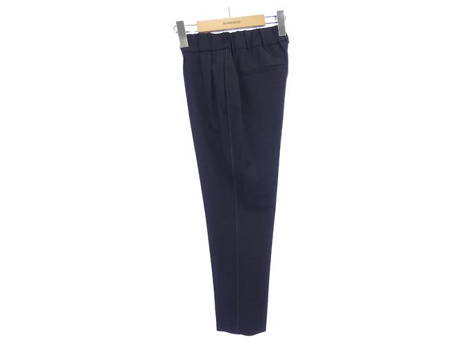 Autre Marque Brunello Cucinelli Monile Pants Black